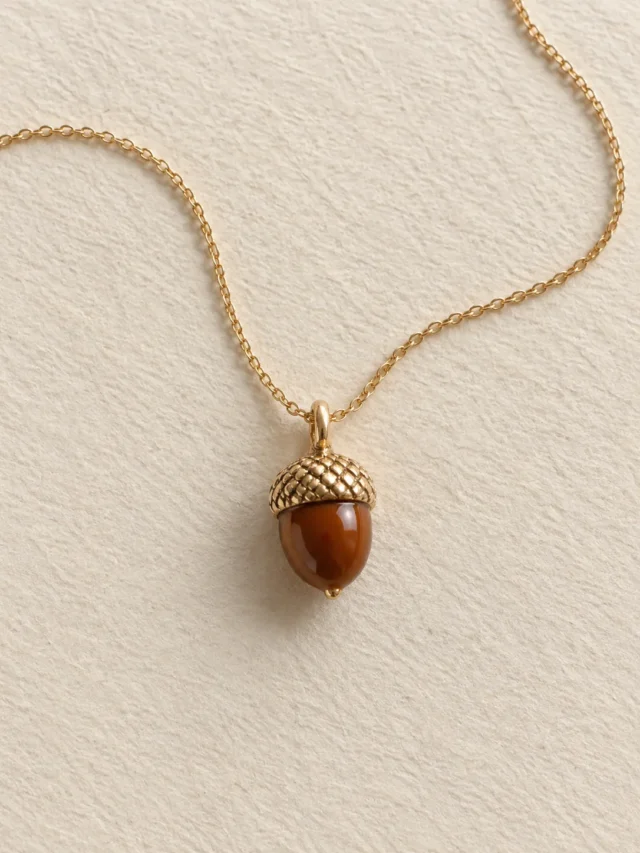 Acorn Cap Pendant