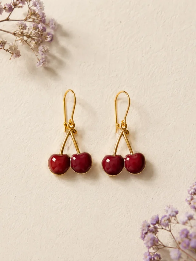 Cherry Knot Drops