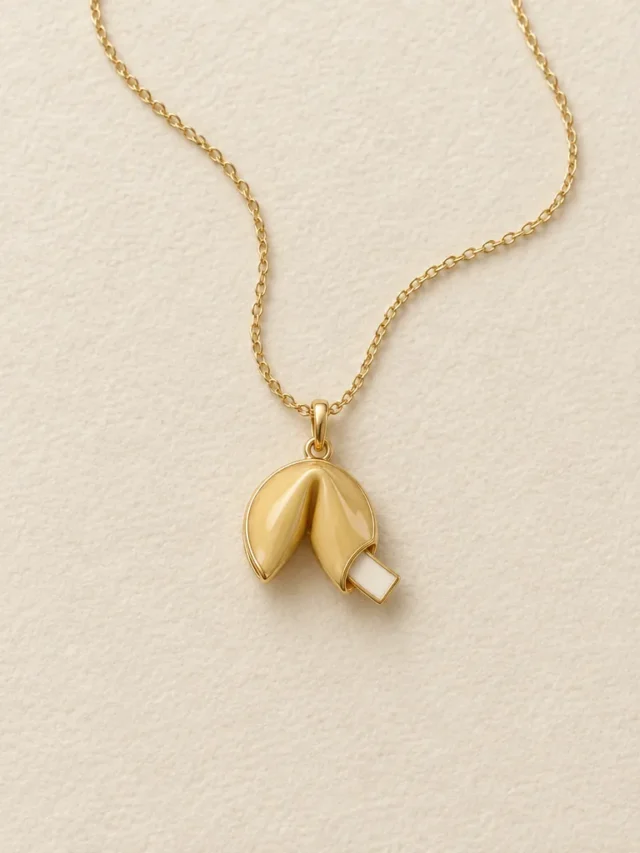 Fortune Cookie Pendant