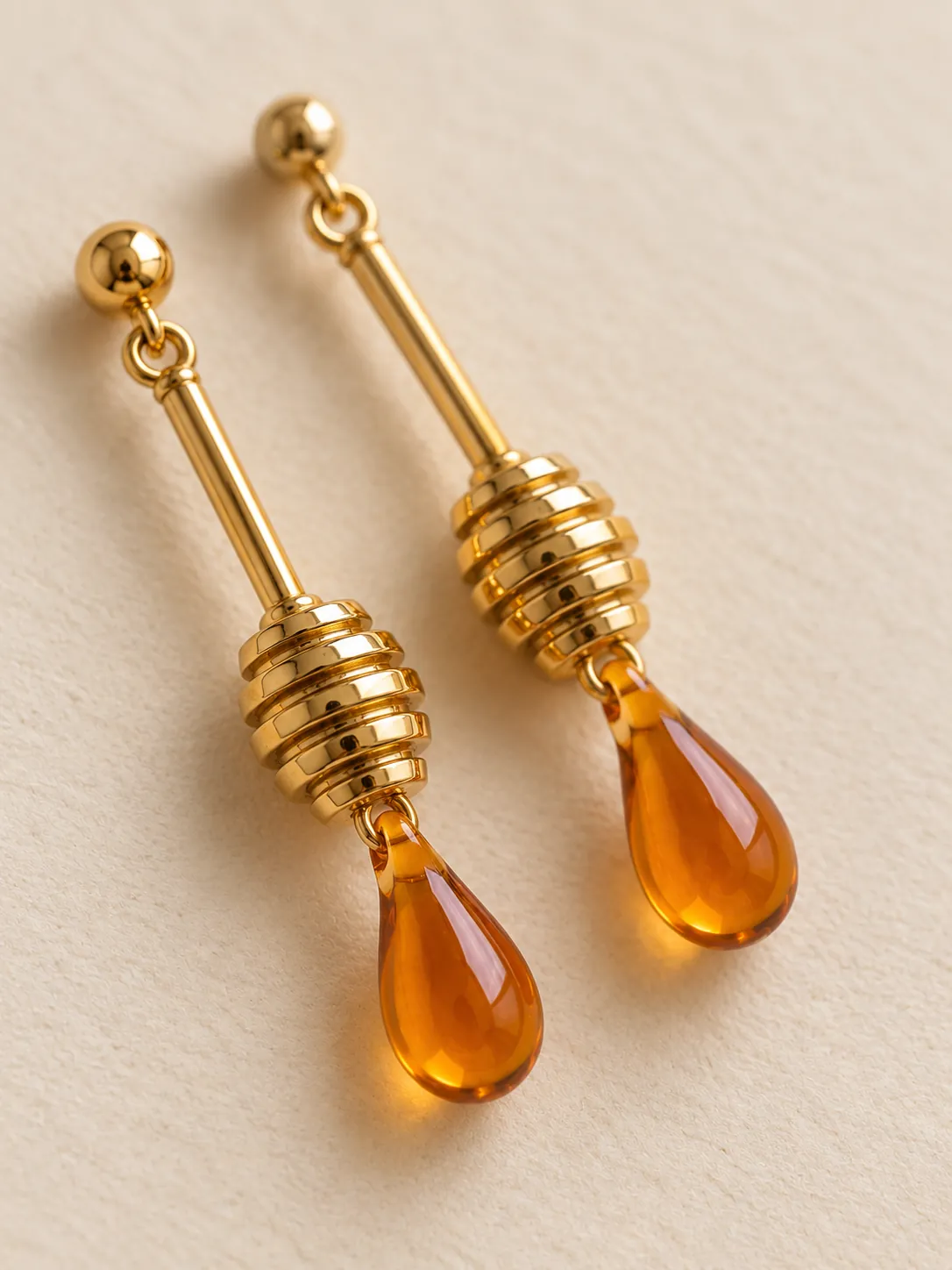 Honey Dipper Drops — Close-up detail