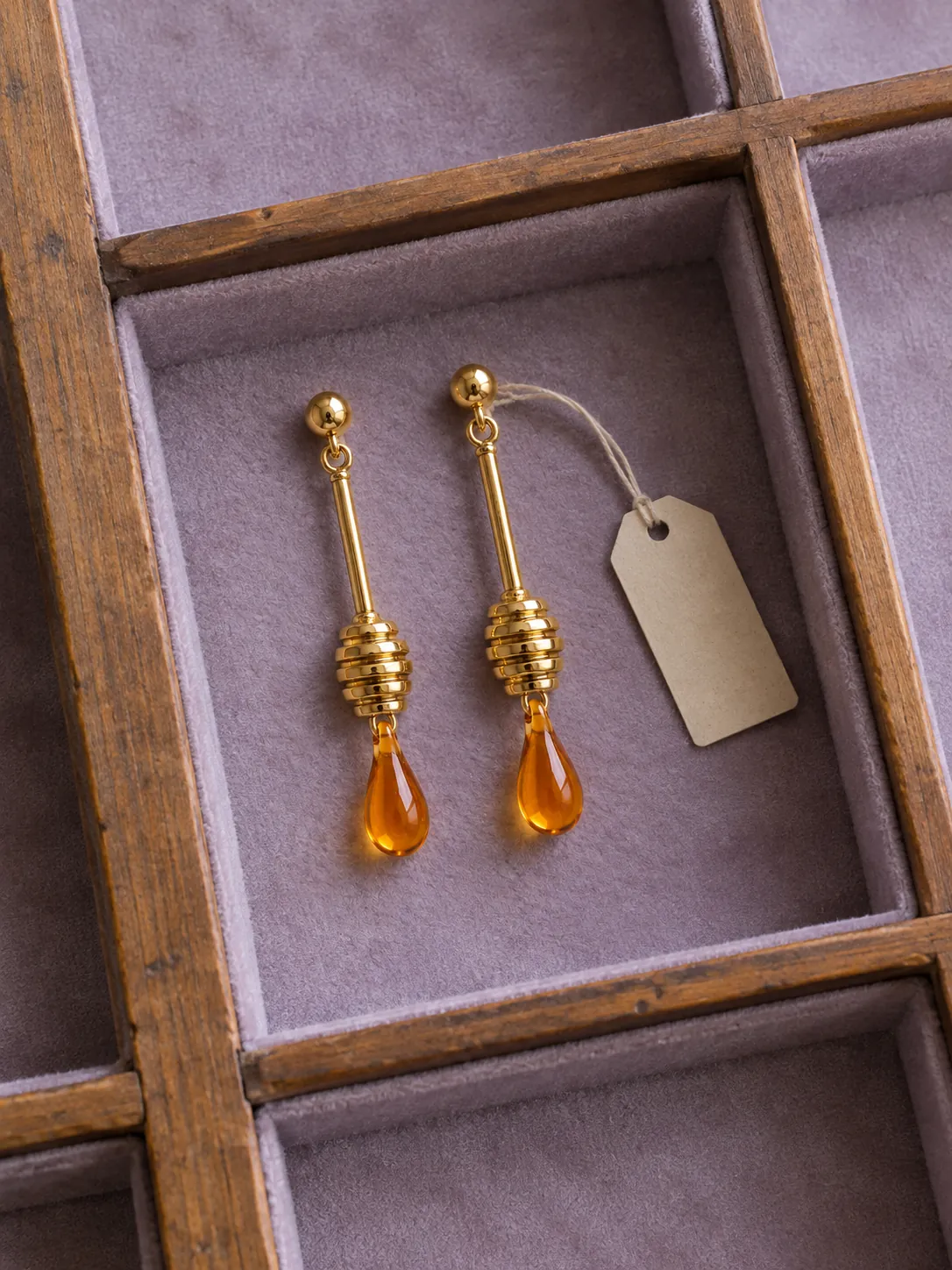 Honey Dipper Drops — In the specimen drawer