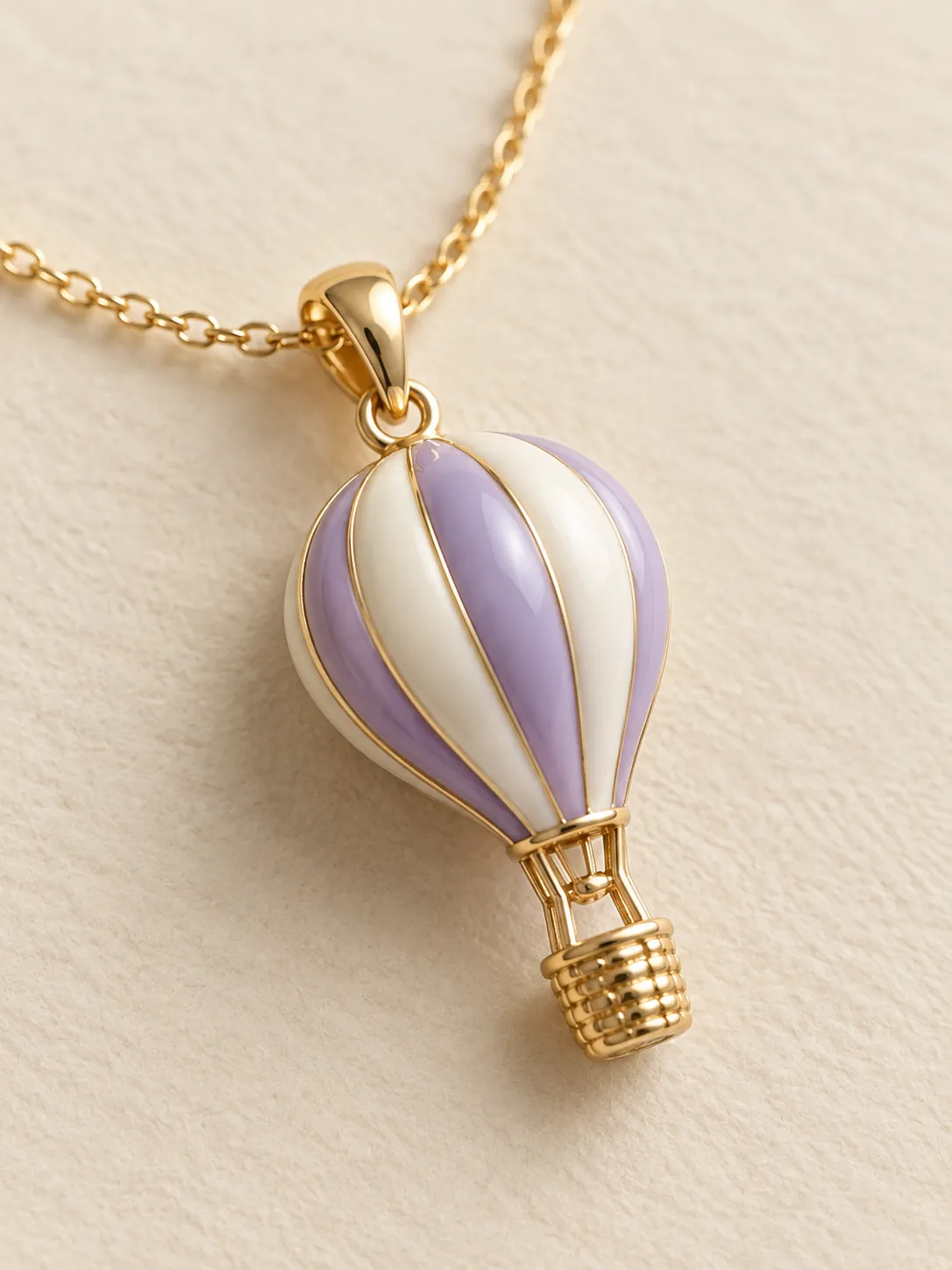 Hot Air Balloon Pendant — Close-up detail
