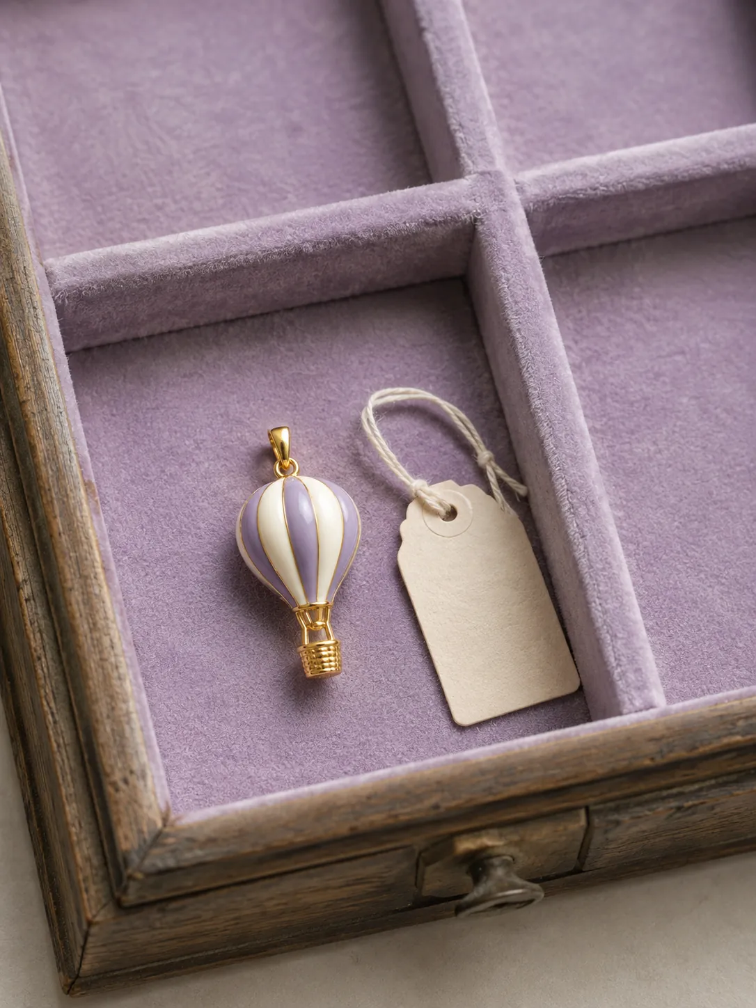 Hot Air Balloon Pendant — In the specimen drawer