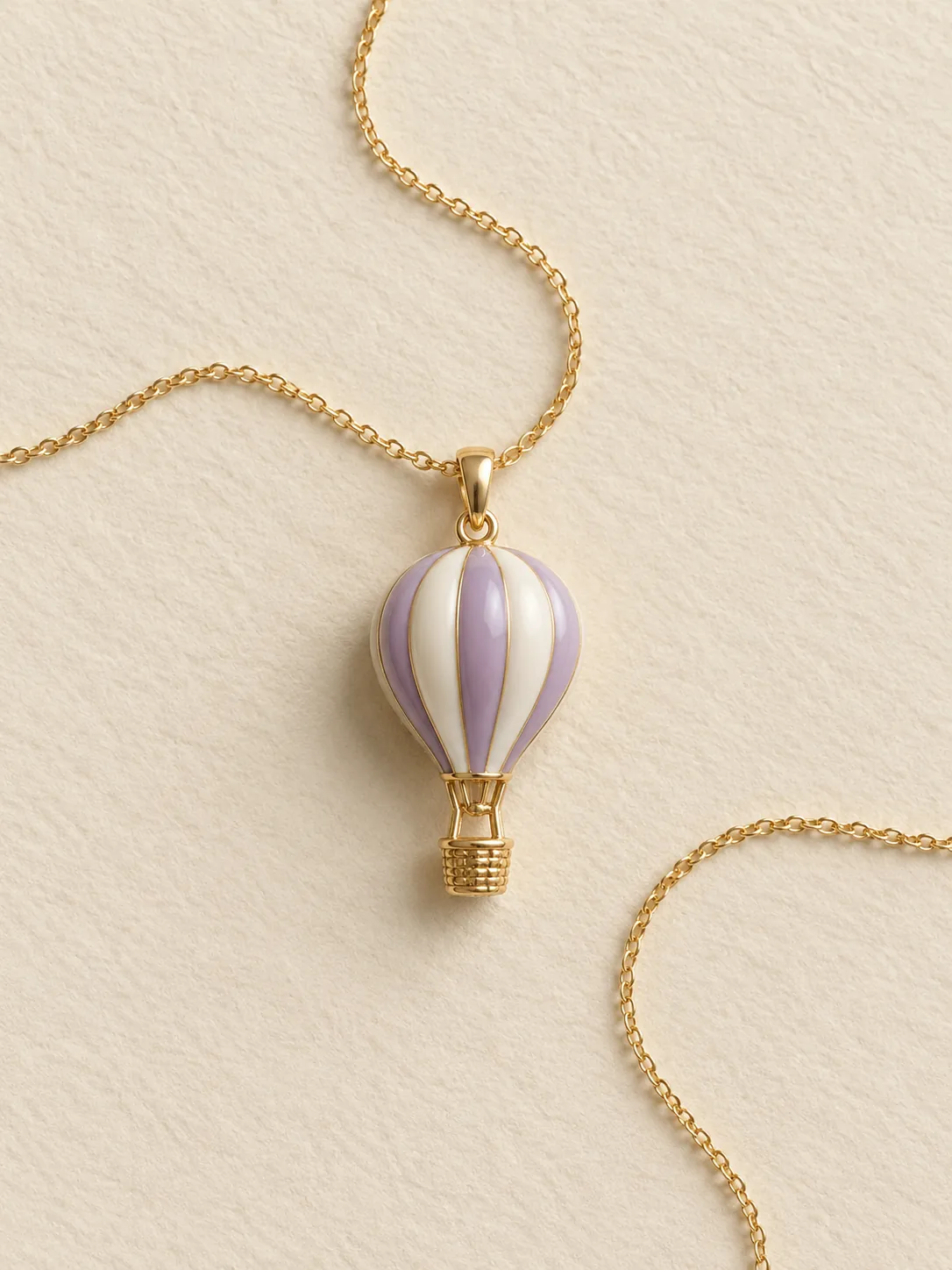 Hot Air Balloon Pendant — Front view