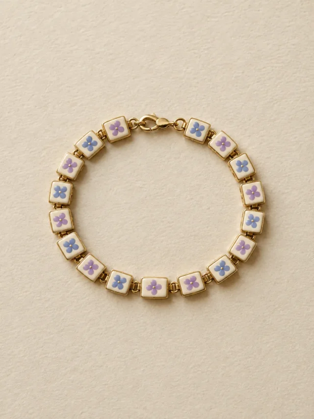 Kitchen Tile Link Bracelet