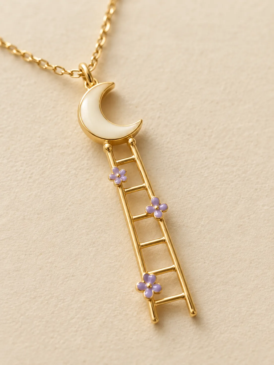Ladder to the Moon Pendant — Close-up detail