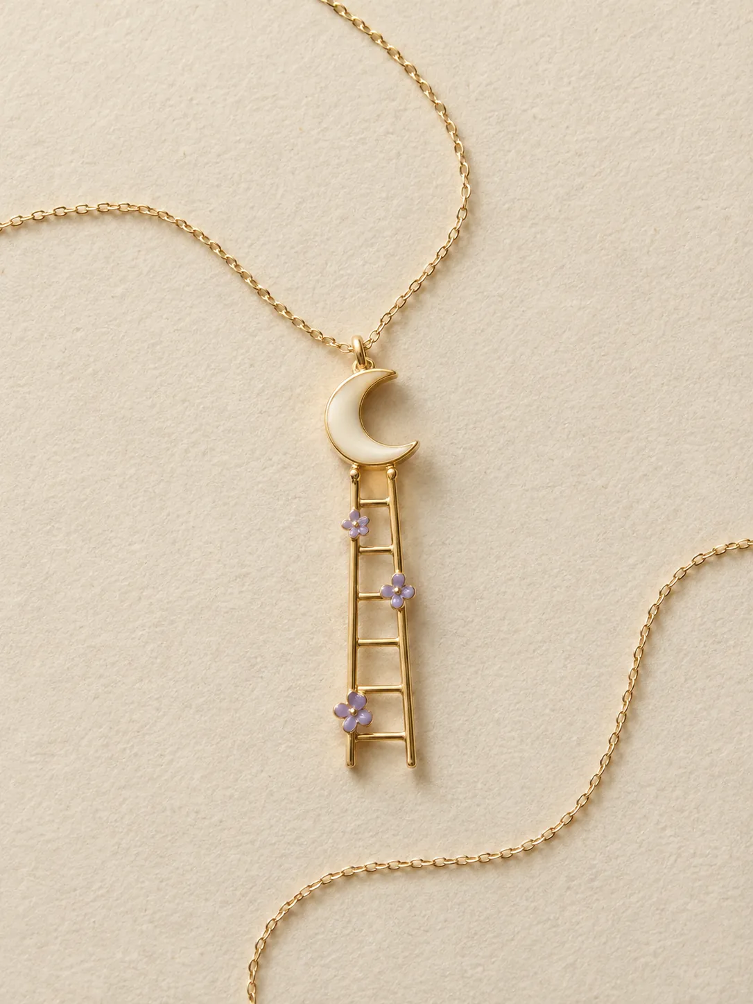 Ladder to the Moon Pendant — Front view