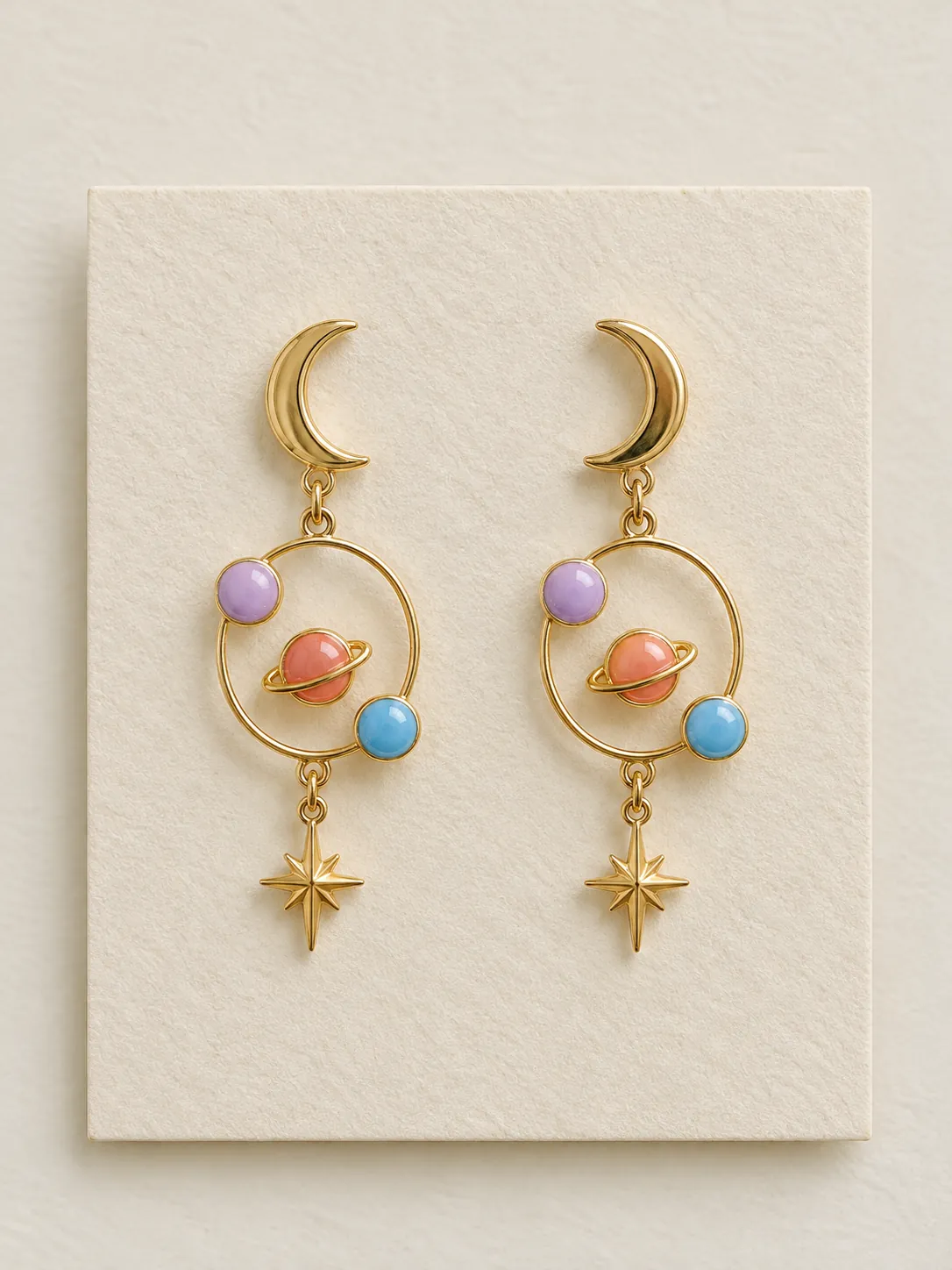 Little Orbit Statement Drops — Front view