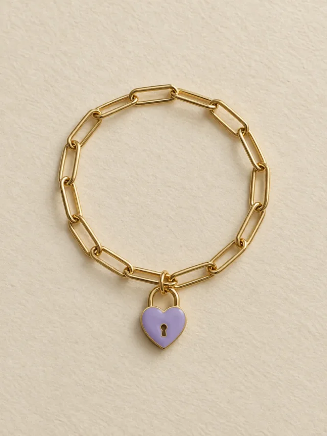 Little Padlock Chain Bracelet