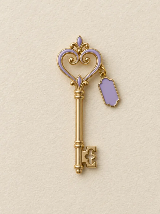 Lost Key Club Brooch
