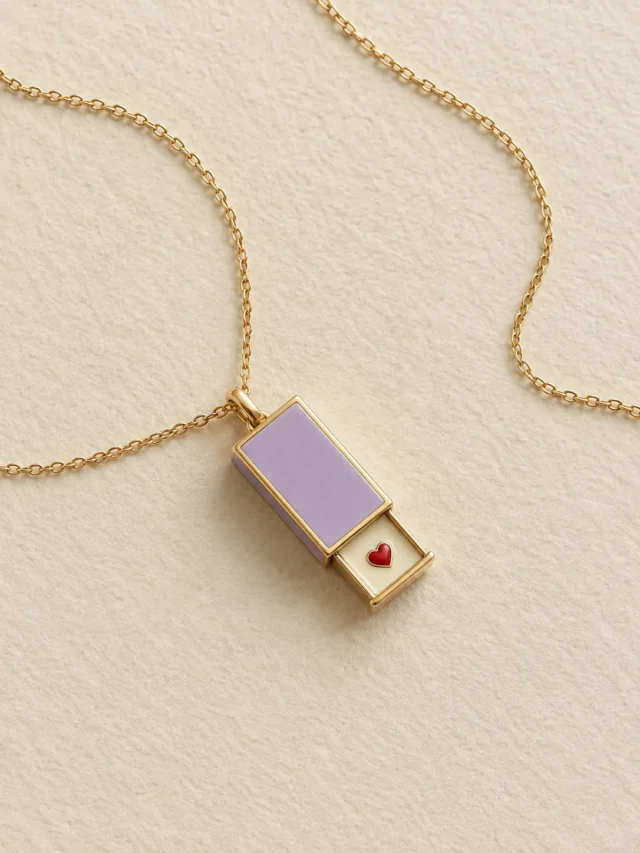Matchbox Keepsake Pendant