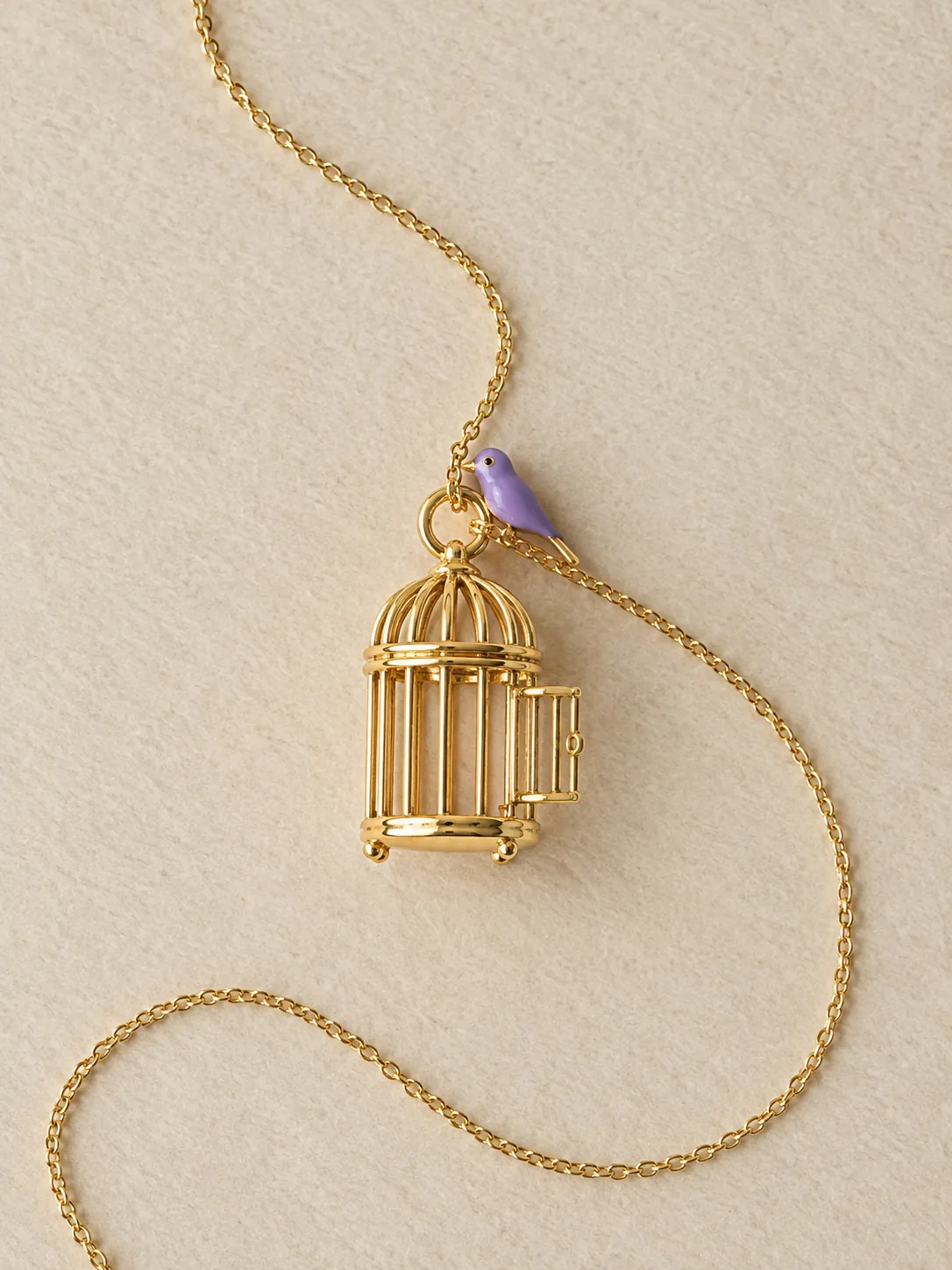 Open Cage Pendant — Front view