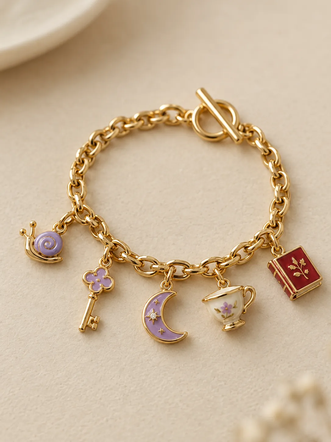 Pocket Museum Charm Bracelet — Close-up detail