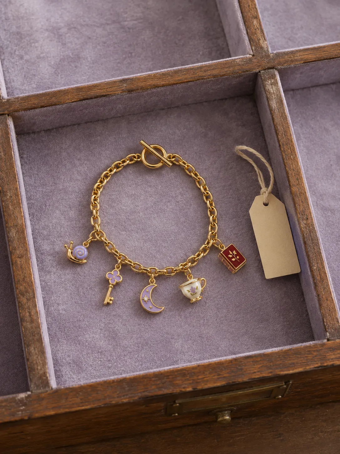 Pocket Museum Charm Bracelet — In the specimen drawer