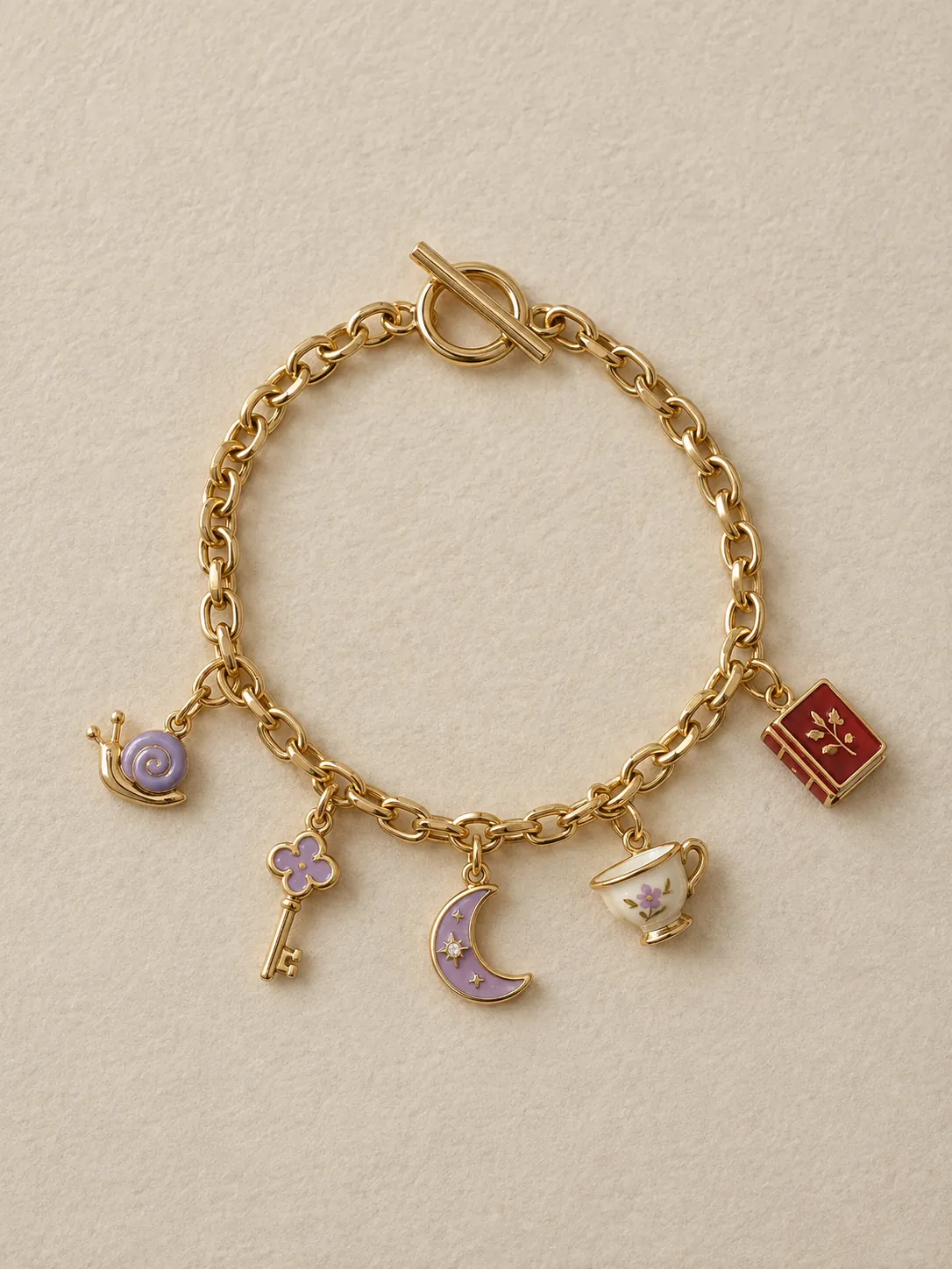 Pocket Museum Charm Bracelet — Front view