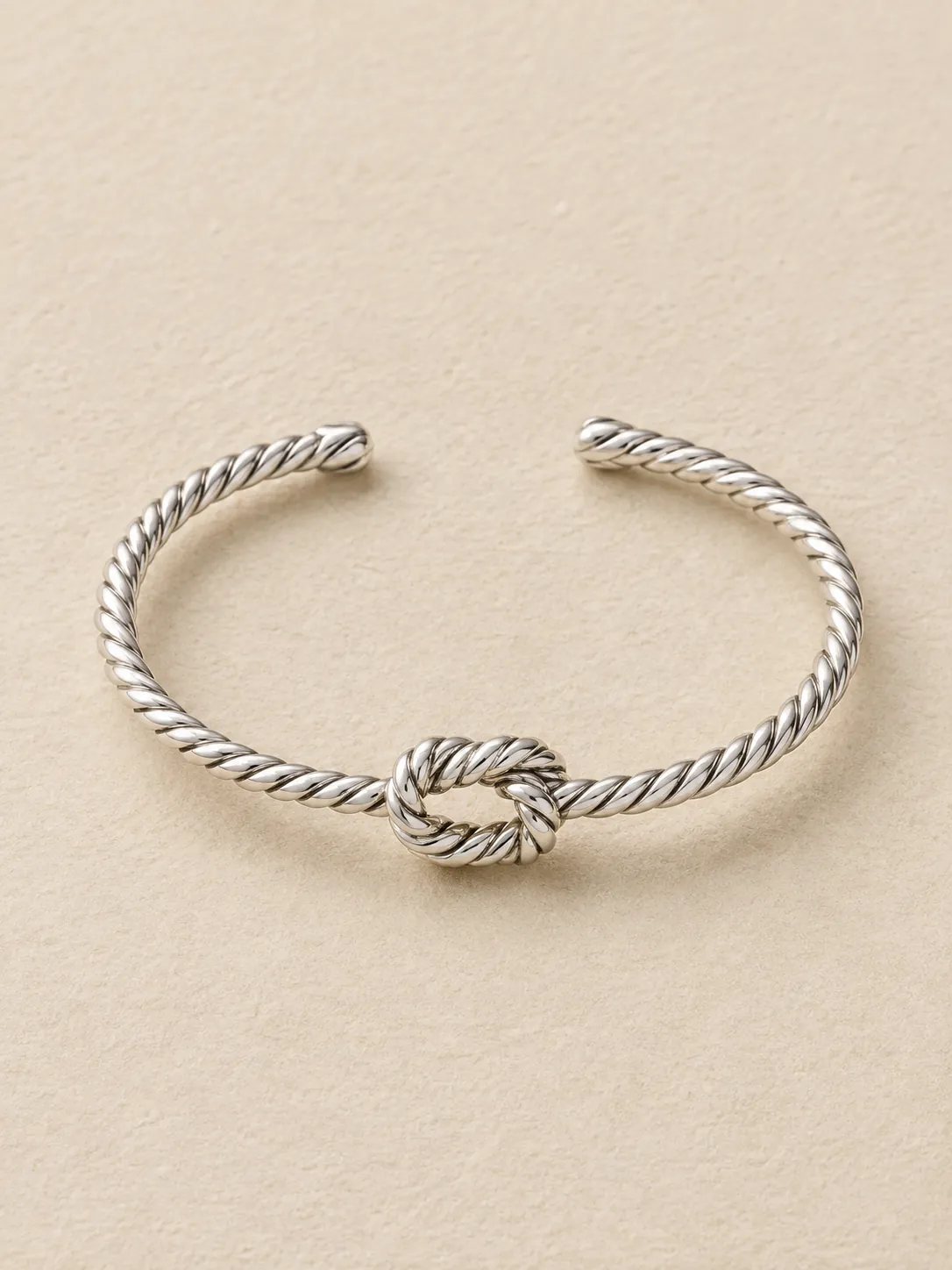Sailor's Knot Cuff — Front view