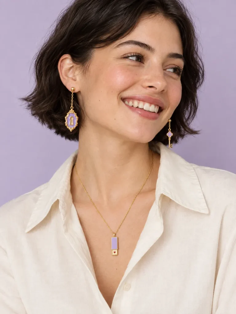 Pieces from the collection, worn and displayed