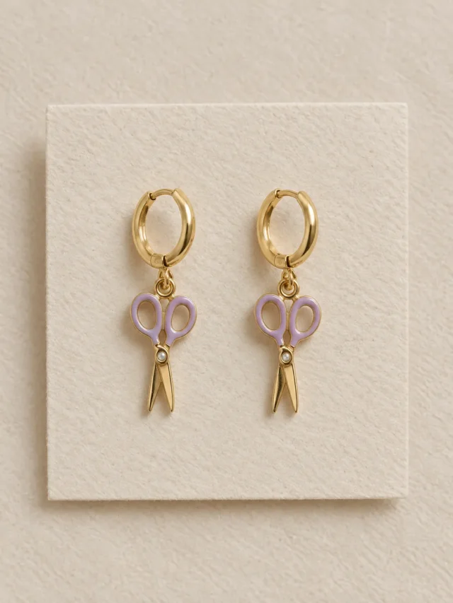 Tailor's Scissors Hoops