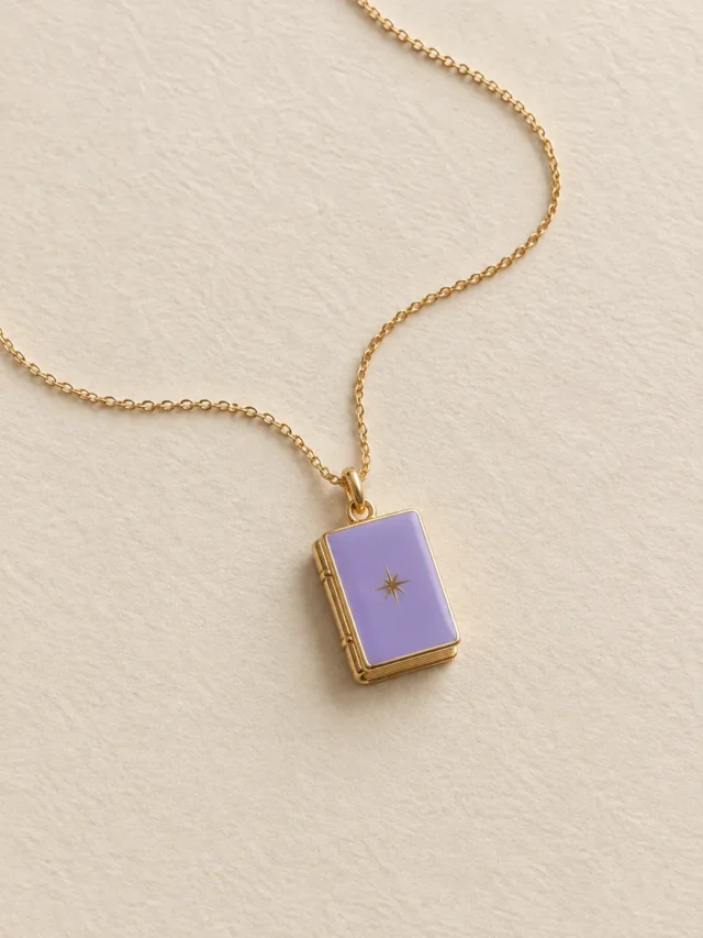 Tiny Book Pendant