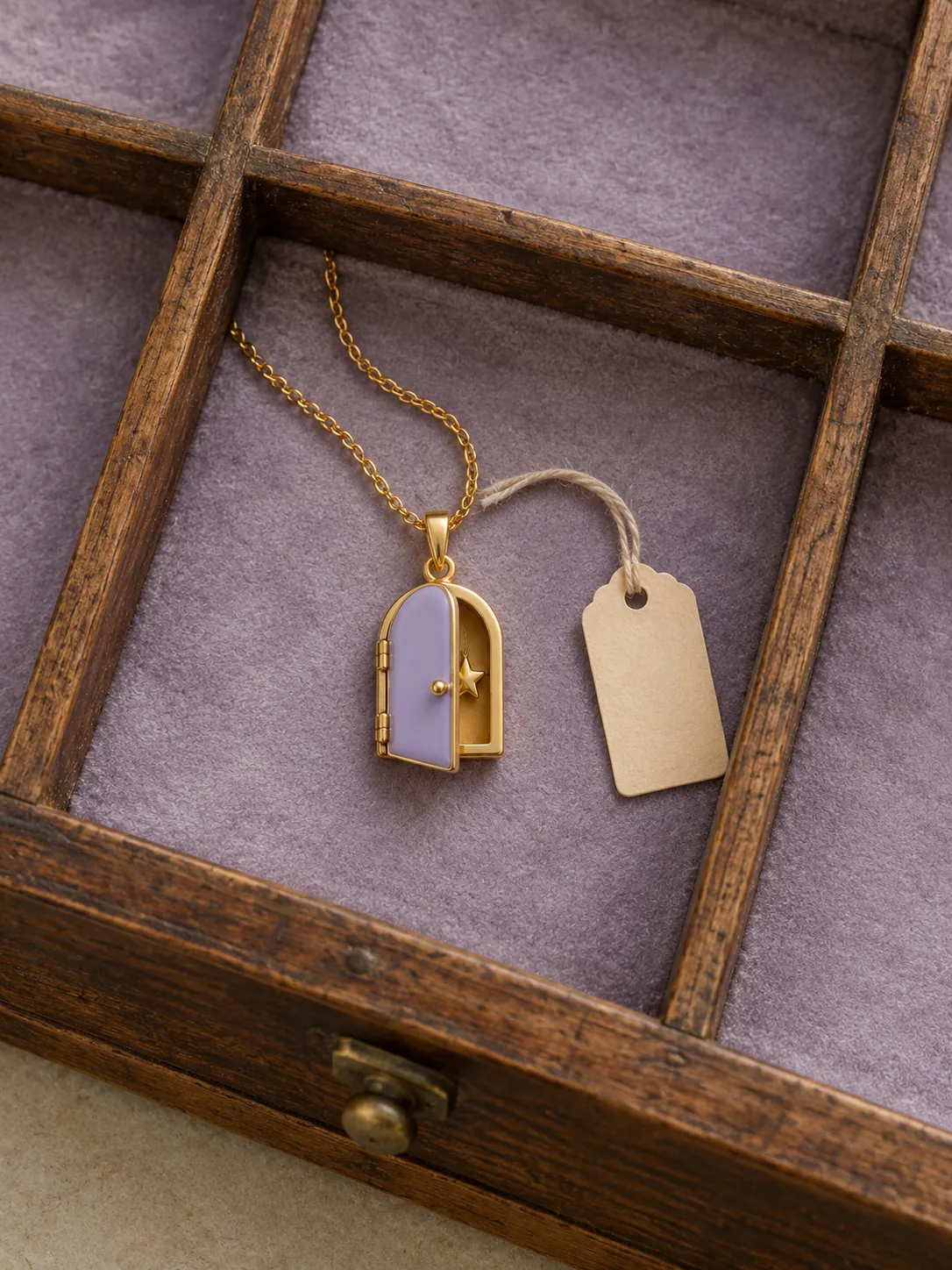 Tiny Door Locket — In the specimen drawer